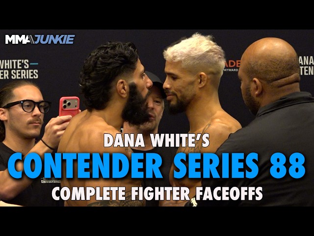 Dana White’s Contender Series 88 Face-Offs | 2026 Week 2