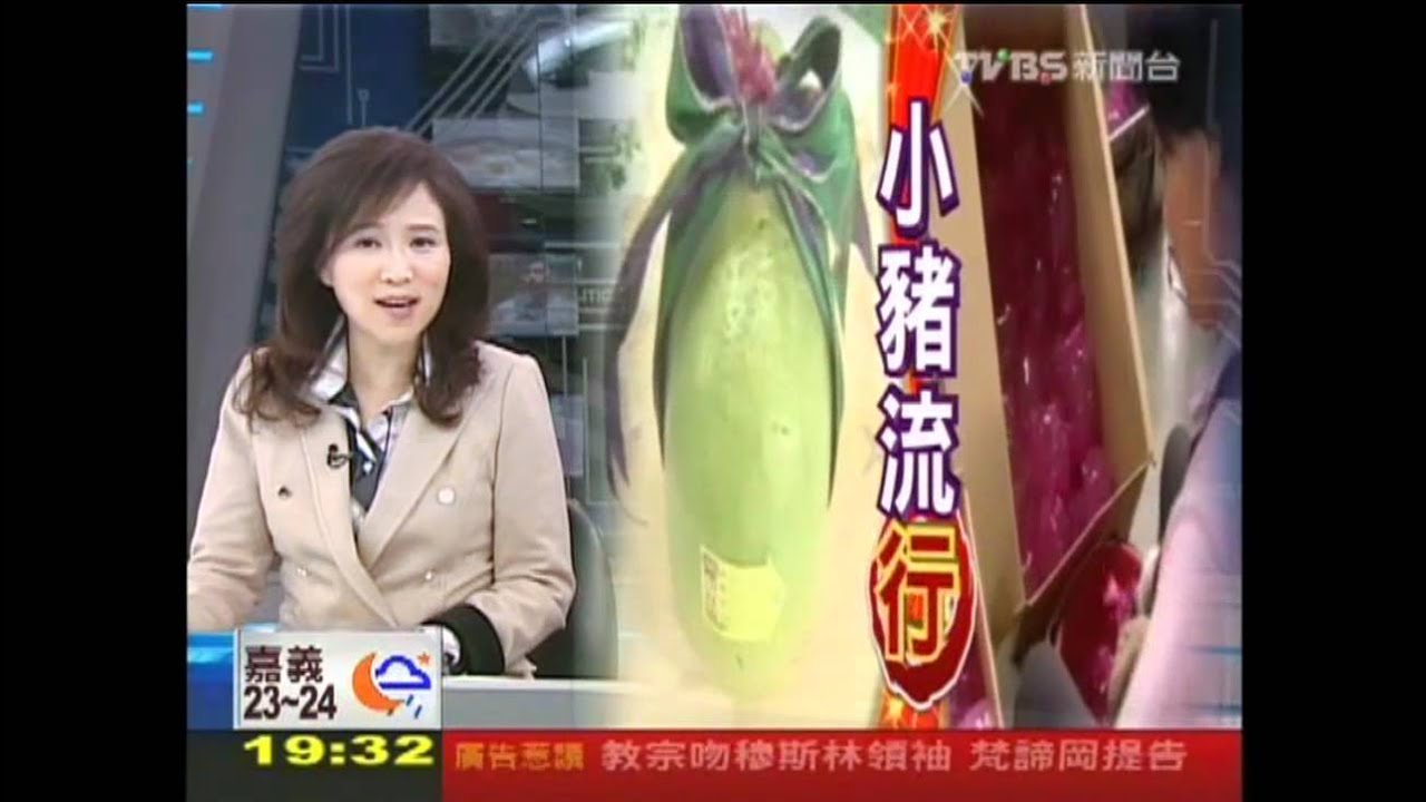〈獨家〉小豬爆紅！　蔡英文中辦收到「小豬西瓜」