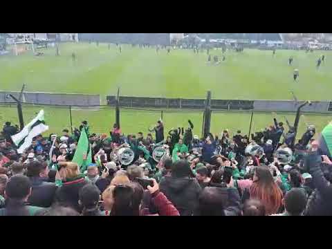 Entrada de los pibes de chicago vs Moron 2022