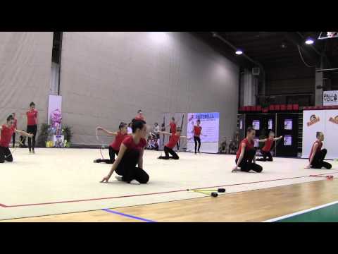 ESIBIZIONE SQUADRA GINNASTICA MODERNA LEGNANO