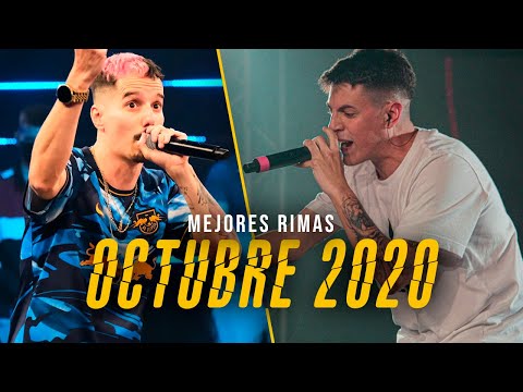 Las MEJORES RIMAS del MES de OCTUBRE 2020 | Batallas de Gallos (Freestyle Rap)