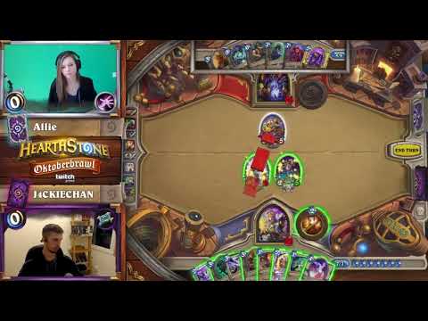Hearthstone   Allie vs J4CKIECHAN   Oktoberbrawl Week 4
