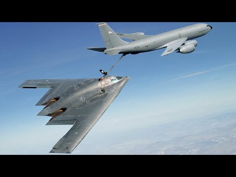 Crazy Process of Refueling US Most Expensive Bomber Ever Produced