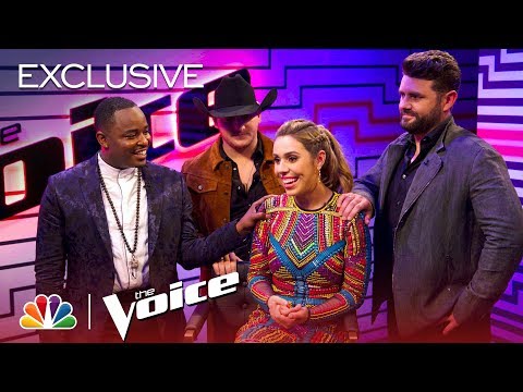 The Voice 2018 - After the Elimination: Jackie Foster, Kaleb Lee, Pryor Baird and Rayshun LaMarr