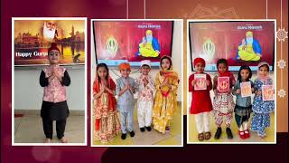 Gurpurab Celebration at Mayoor School Noida ,Kar Seva by the Pre-Primary Wing