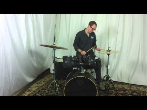 Mapex Mars Series 10" 12" 16" 22" Shell Pack with 14x6.5 Snare in Nightwood