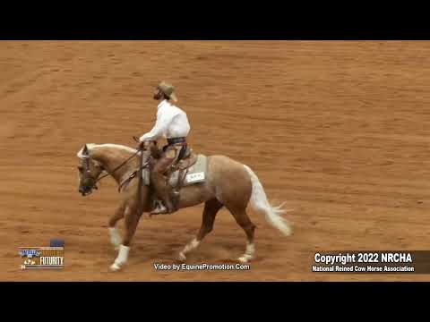 SJR Stylish N Smooth   Shown by Matt J Koch   2022 NRCHA SBF Open Rein Work Prelims