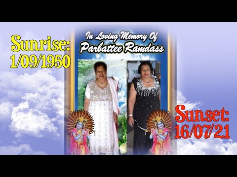 Parbattee Ramdass Funeral Service