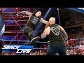 Roman Reigns And Erick Rowan Confrontation Turns Into Wild Brawl SmackDown LIVE Sept 10 2019
