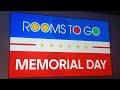 Rooms To Go 2026 Commercial Memorial Day Sale
