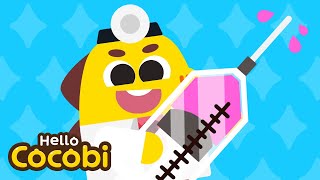 🩺 I Am a Doctor | Job Songs | Go to the Hospital | Kids Songs | Dinosaurs | Hello Cocobi