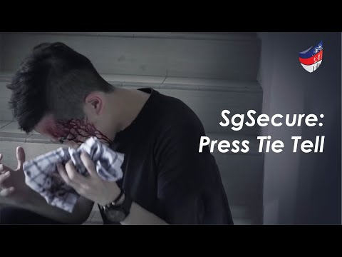 SGSecure: Press Tie Tell