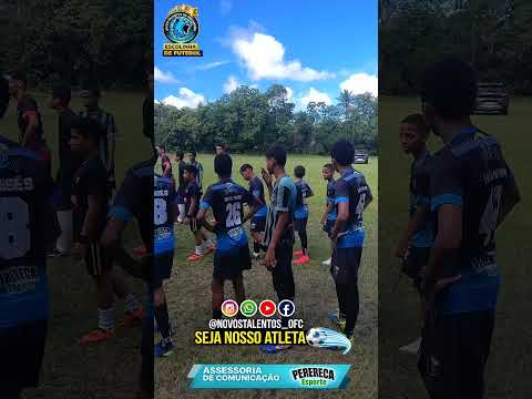 Escolinha de Futebol Novos Talentos de Indiaroba Sergipe.