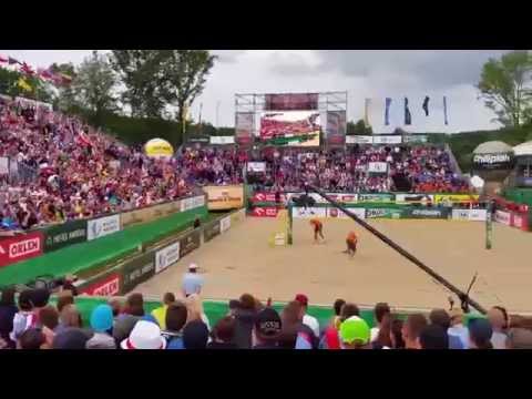 FIVB Beach Volleyball World Tour Stare Jabłonki Grand Slam 2014 Finałowa Fala