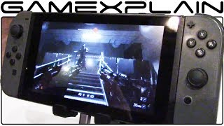 We Try Wolfenstein II's Gyro Motion Controls on Nintendo Switch! - Handheld / Tabletop Gameplay