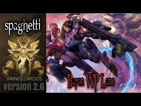 spaghetti | Baron WP Lane - Vainglory hero gameplay from a pro player