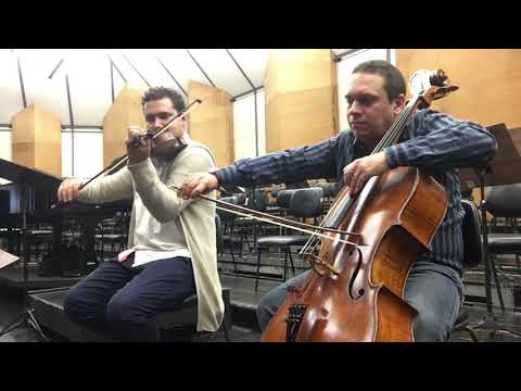 CCB HINO 312 TRIBUTOS DE LOUVOR - Violoncelo, Mauro Brucoli e Violino, Roberto Faria Lopes