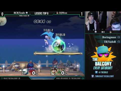 PM @ the Balcony 81 - Losers Top 8 ft. DJWon (Mario) VS BCB|Tealz (Meta Knight)