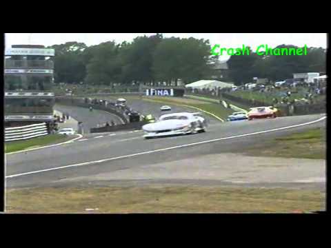 British Gt Curtis Hayles Crash Brands Hatch 2000