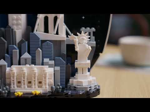 Gambar LEGO Architecture New York City The Big Apple Set 1465 pcs 21066 - Mix