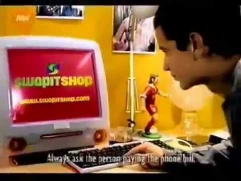Wotsits Swapit Shop UK 2000 Advert