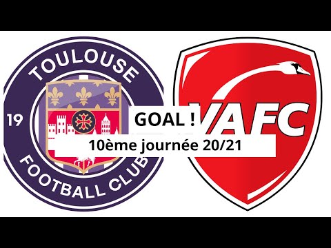 Toulouse - Valenciennes [4-(5)] GOAL 85' (Joeffrey Cuffaut) 10ème journée 2020/21