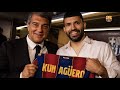 KUN AGÜERO's OFFICIAL PRESENTATION AS A BARÇA PLAYER from CAMP NOU (FULL STREAM)