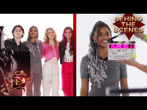 Behind the Scenes of Descendants: The Rise of Red Disney Channel Wand ID’s ✨| @disneychannelmusic