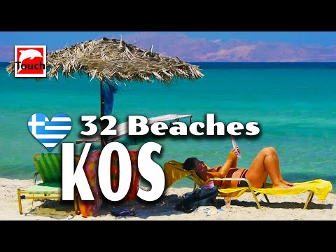 32 Best Beaches of KOS, Greece ► Top Places & Secret Beaches in Europe #touchgreece