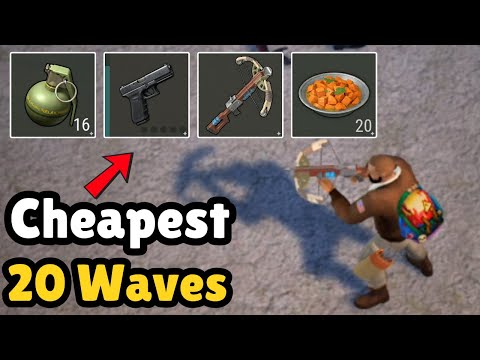 The Cheapest Way to Clear 20 Waves in The Police Station