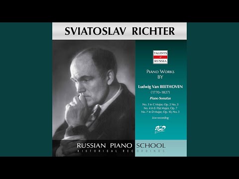Piano Sonata No. 7 in D Major, Op. 10 No. 3: I. Presto (Live)