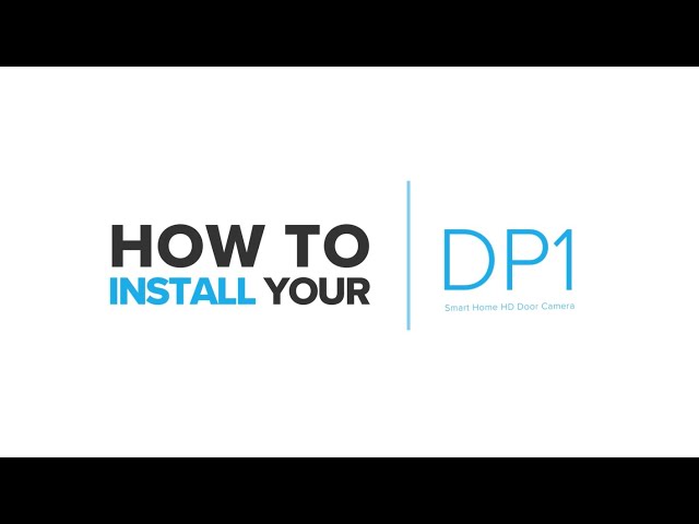 Video Teaser für EZVIZ Tutorial Video  -  How to Install DP1