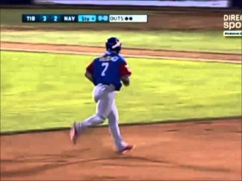 Jonrón de Carlos Sánchez contra los Navegantes del Magallanes