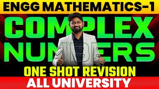 COMPLEX NUMBERS | Engineering Mathematics ONESHOT | Engineer Ganitank