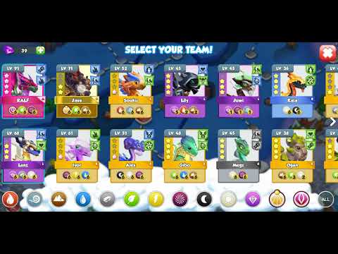 Divine Party Frozen Hearts - level 4 part 2  - sweet small dragon - Dragon Mania Legends