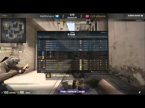 HellRaisers vs LGB [Map 2 - Mirage] | FPL Challenge by Björn Borg