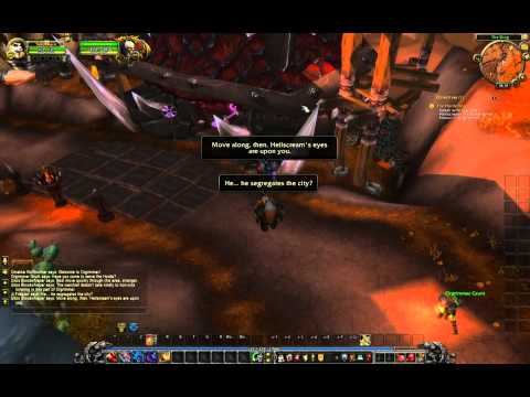 World of Warcraft. Mist of Pandaria Beta. Pandaren joining Horde questline.