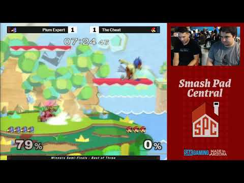 SPC 168 Melee Winners Semi-Finals - The Cheat (Luigi) vs Plum Expert (Falco)