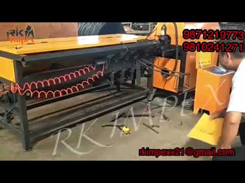 PH4-8   CNC Stirrup Wire Ring Making Machine