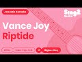 Vance Joy - Riptide (Higher Key) Acoustic Karaoke