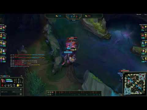 Lethal Tempo Darius Level 1 Solo Invade Almost 1v4 (D1-Master MMR)