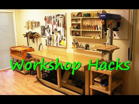 Use these wood shop ideas to make your next workshop project a lot easier