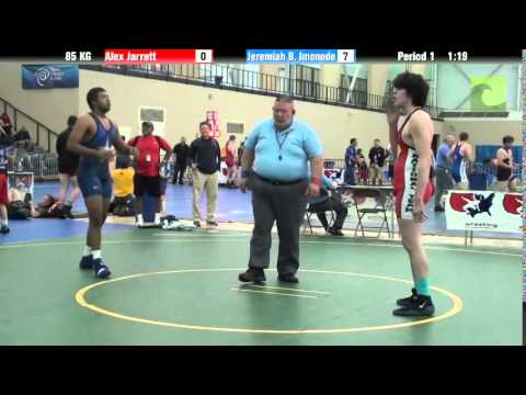 FILA Cadet 85 KG Alex Jarrett vs. Jeremiah B. Imonode