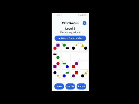 Mirror Quarters — Logic Puzzle