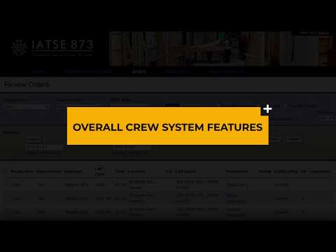 Overall Crew System Features