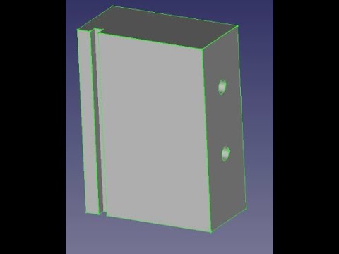 FreeCAD 0.20 Einfaches 3D Teil erstellen , für Anfänger