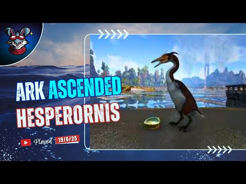 Hesperornis Taming | 4K | ARK: Ascended