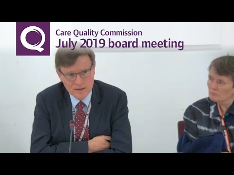 CQC Board Meeting – July 2019