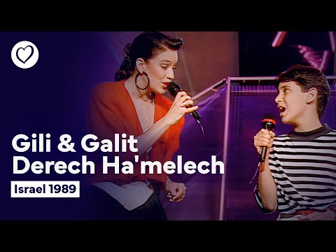 Gili & Galit - Derech Ha'melech - Israel 🇮🇱 - Grand Final - Eurovision 1989