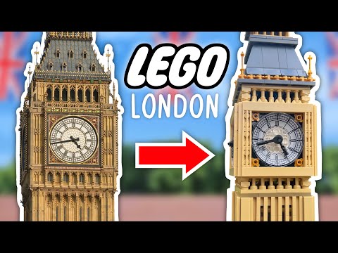 I Built LONDON Out Of LEGO! (In London!)